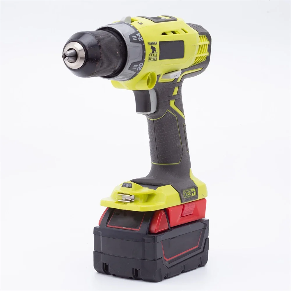 Imagem -05 - para Adaptador de Bateria de Lítio Milwaukee 18v para Ryobi One Mais 18v Acessórios de Ferramentas sem Fio Não Inclui Ferramentas e Bateria