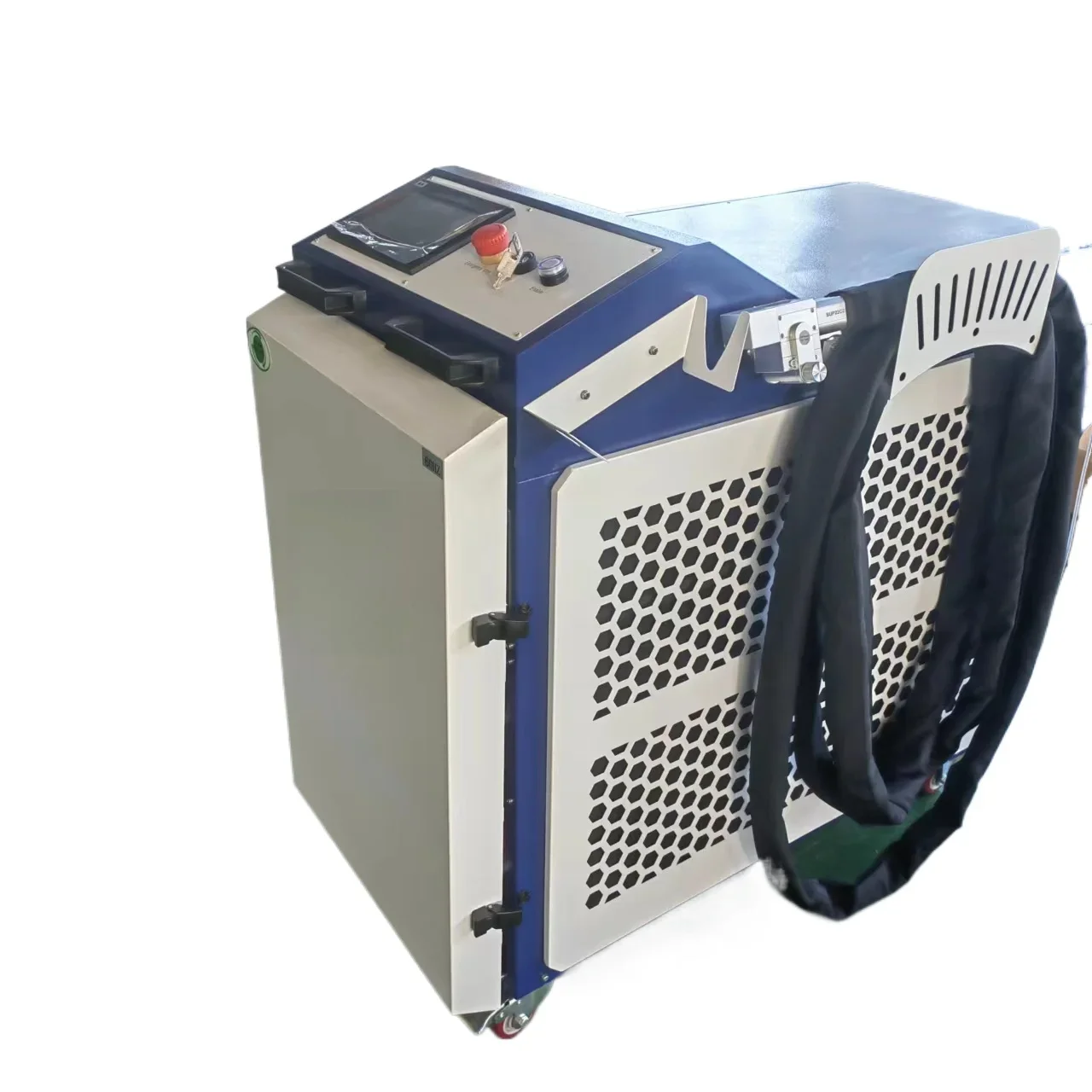 3000W La ser Cleaning Machine For Rust Oil Dust Rem-oval, Paint And Varnish, Mini Cabinet