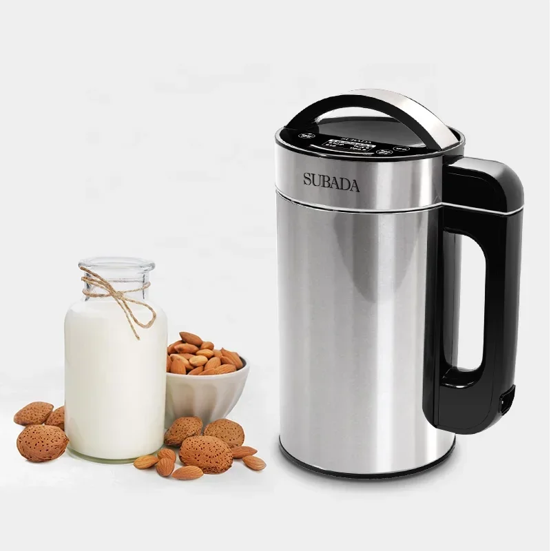 SUBADA Homemade Almond Automatic Nut Milk Maker Vegan Milk Machine Oat Almond Milk Maker with Strainer