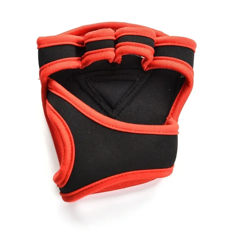 Guantes de entrenamiento con pesas para hombre y mujer, Protector de manos para Fitness, culturismo, gimnasio, agarre, palma, 1 par, nuevo