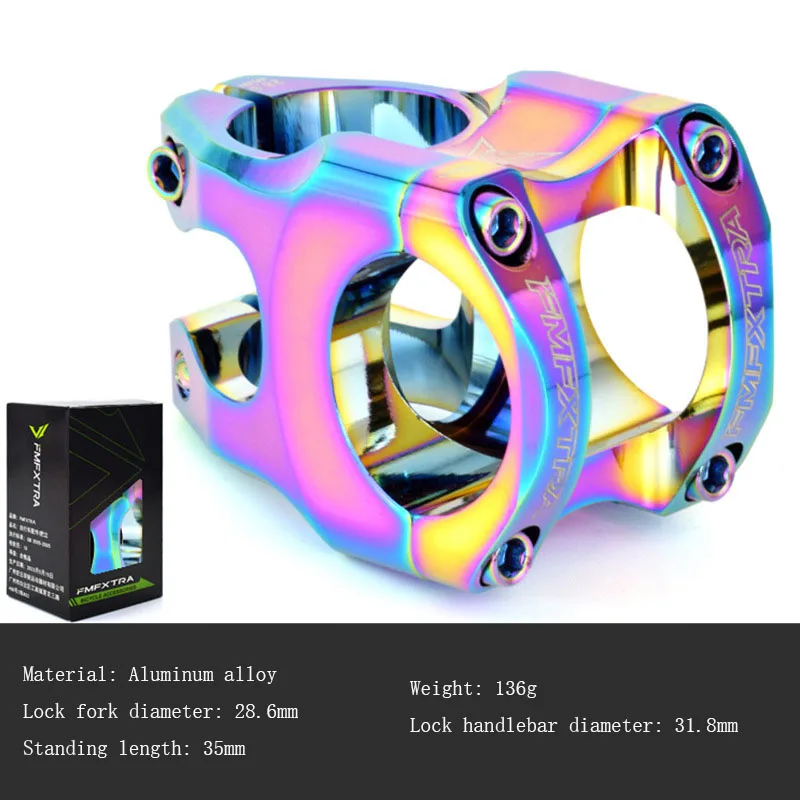 

High-Strength Hollow MTB Stem: CNC 31.8x35mm for DH/Dirt Jump