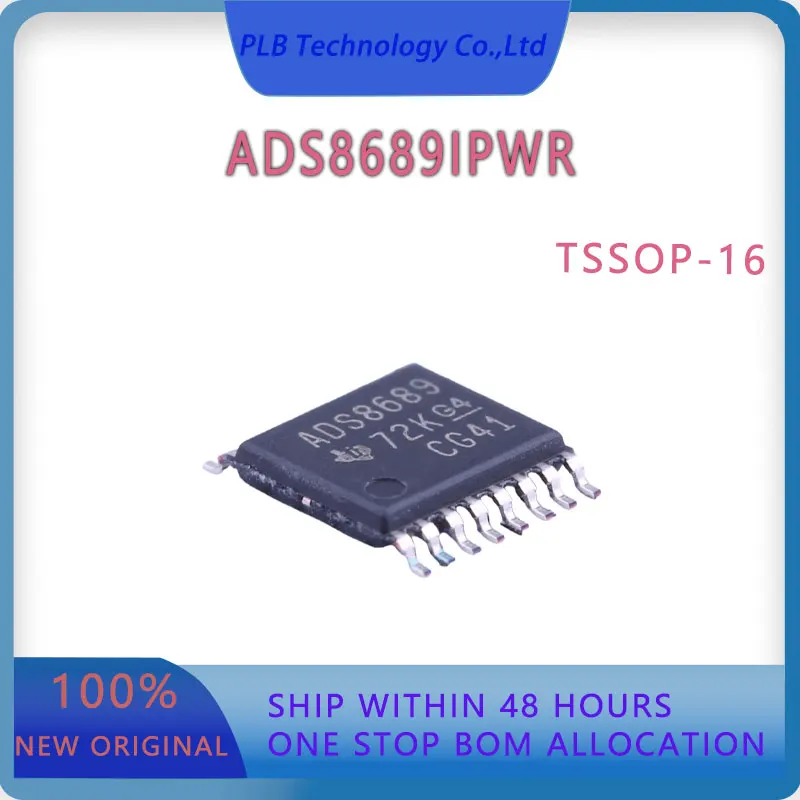 Original New ADS8689 Integrated Circuit ADS8689IPWR TSSOP-16 Precision ADC IC Chips Electronics Stock