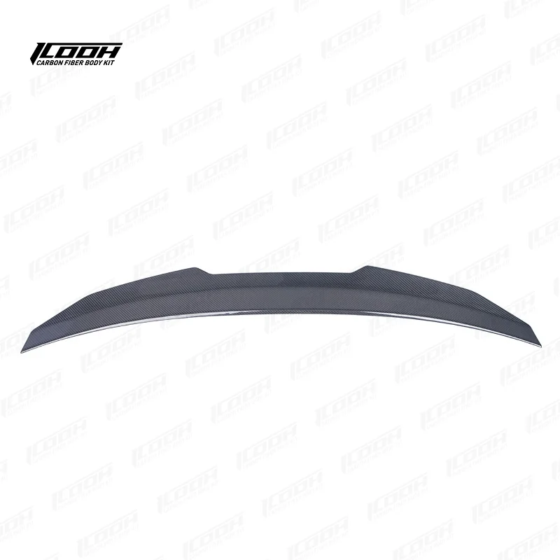 

ICOOH Racing PSM Style Carbon Fiber Fibre Body Kit Rear Trunk Spoiler Wing For BMW 4 Series G22 2021+,100% TESTED WELL