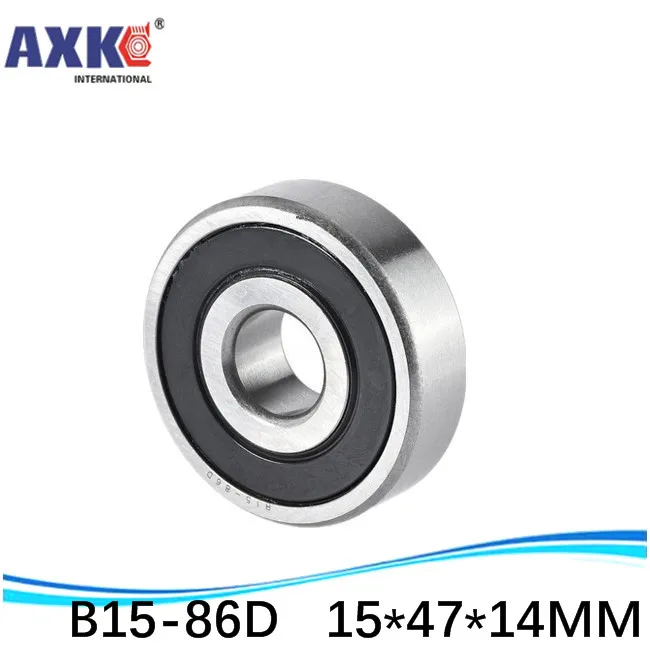 

Automotive Generator Bearings B15-86D 15*47*14 MM * Inch Bearing AXK Steel Deep Groove Ra 0.8 Machinery Nanjing Carton Rich 99