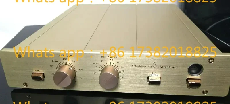 Latest Refer To FM Series FM122 Finished Player, with MM and MC Inputs, You Can Adjust The RIAA Change Curve