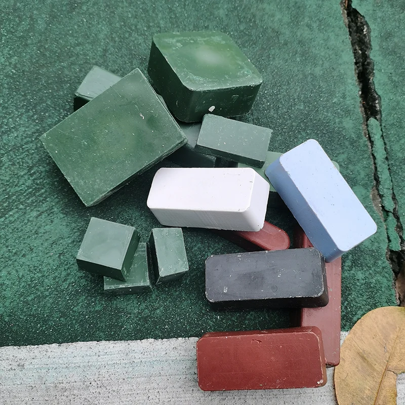 Green Chromium Oxide Polishing Paste Abrasive Compound Wax for Metal Leather Knife Stropping