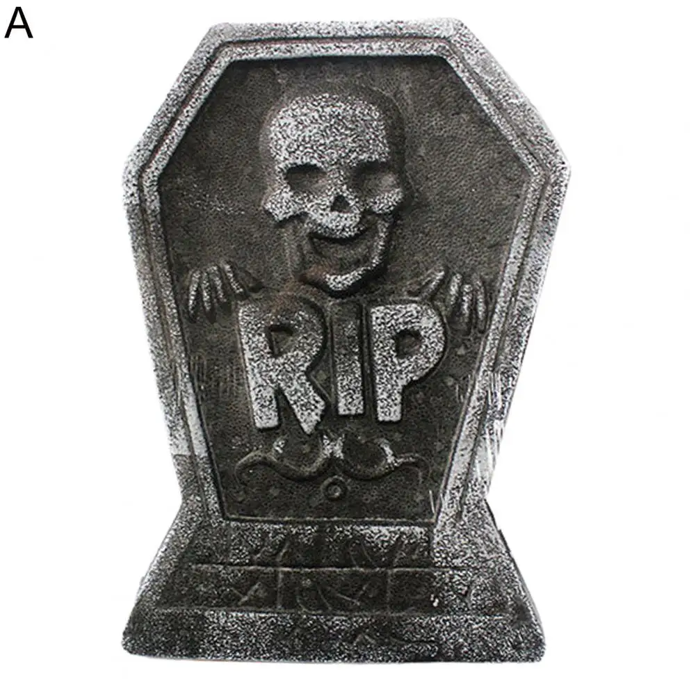 Halloween Tombstone Anti Fade Halloween Headstone Foam Cosplay Props  Practical Outdoor Halloween Headstone Decorations