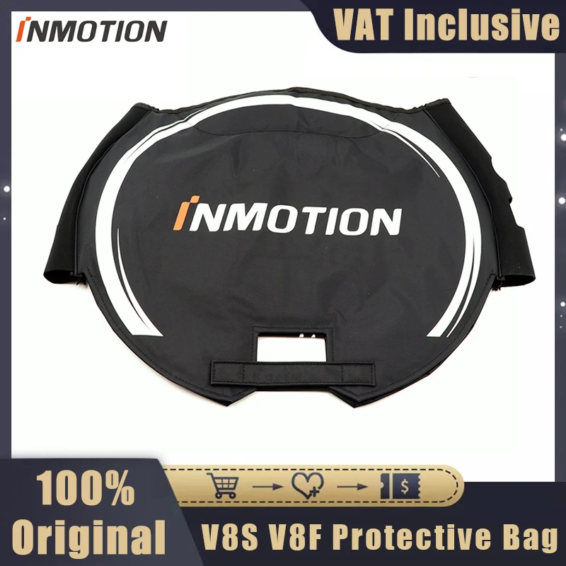 Original INMOTION V8F V8S V8 Protective Bag for Self Balancing Unicycle Portable Protection Case Cover Shell Anticollision