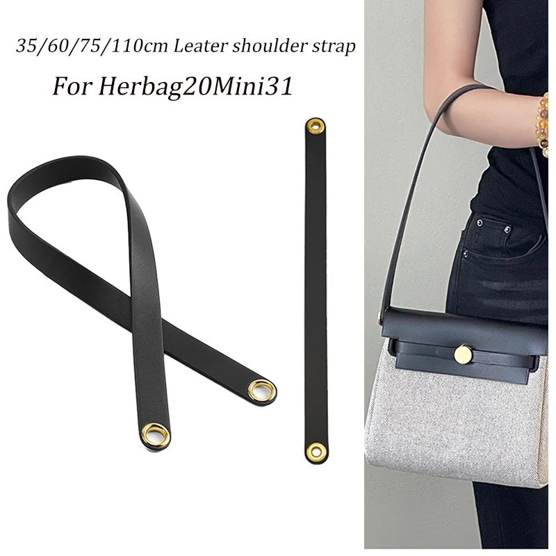 60-75-110cm-ショルダーストラップ-ハーバッグ20-31用-細かい密なステッチ-バッグストラップ-しっかりとした手描きのエッジ仕上げ-改良されたアクセサリー