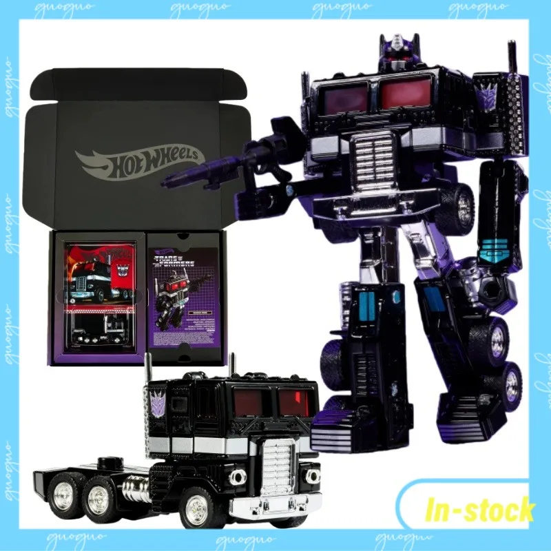 【En stock】Hasbro Hot Wheels RLC Nemesis Prime HWD23 conjunto de colección modelo de coche de aleación juguete Transformable