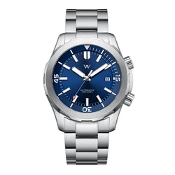 WM Watch Men Automatic Mechanical Watches Sapphire AR Coated 100M Waterproof Man Business Welly Merck Watch Miyota8215 WM199