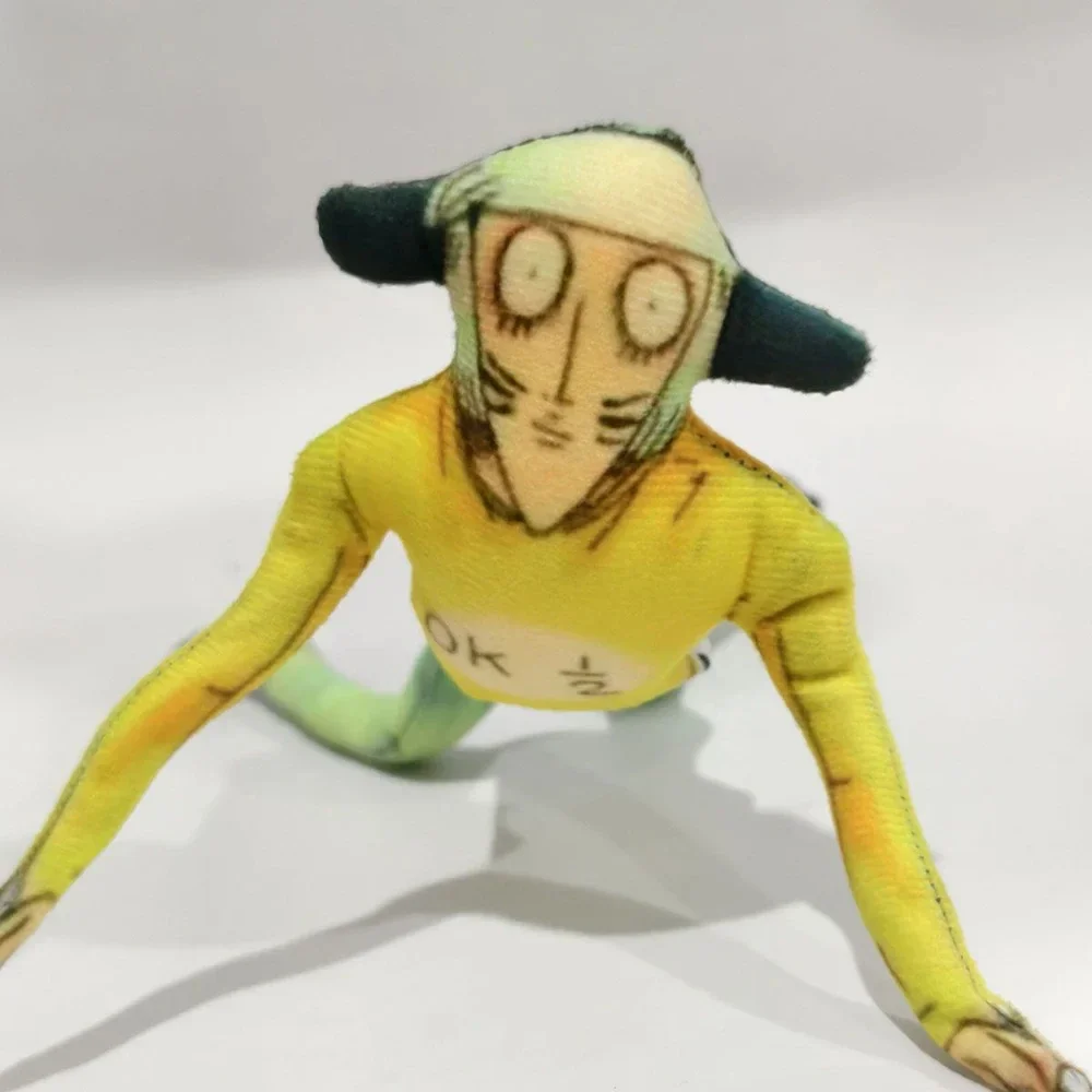 28cm Ranfren Randal's Friends Randal Cosplay Doll Plush Stuffed Dolls Cotton Abstract Plushie Room Decoration Halloween Props