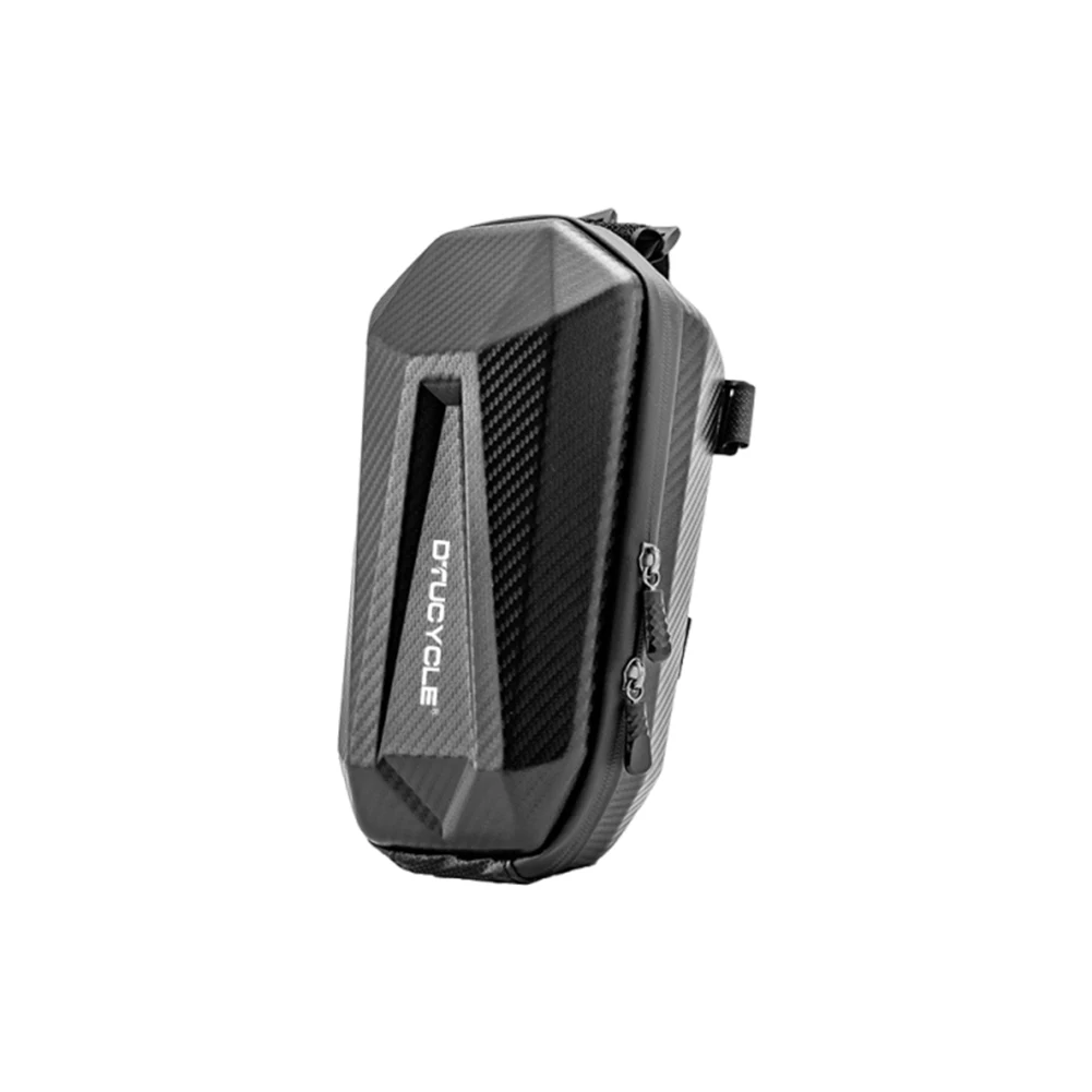 Bolsa frontal de bicicleta 2/4l, bolsa frontal para scooter elétrica, à prova d'água, bolsa para guidão, zíper duplo, armazenamento de bicicleta, acessórios de ciclismo