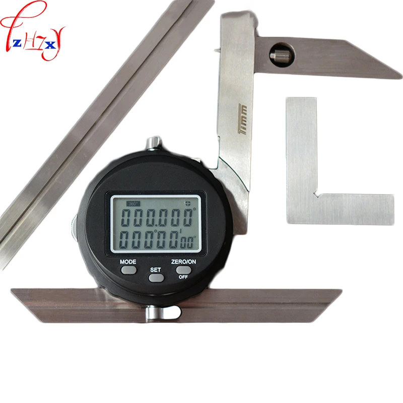 1pc Digital display universal Angle ruler 3V multi-function stainless steel electronic high precision Angle measuring tool