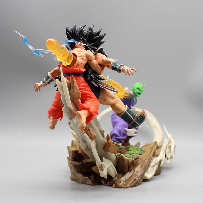 19.5cm Dragon Ball Piccolo Goku Raditz Piccolo Anime Figure Resonance Model Statue Collection Desktop Decoration Ornament Toys