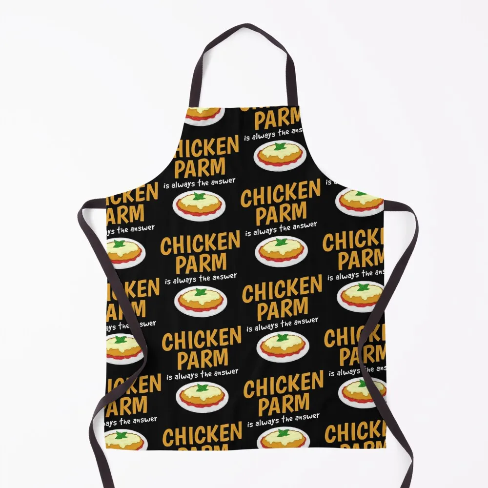 

Italian Foodie Chicken Parm Is Always The Answer graphic Apron chef costume Children'S Kids christmas kitchen Apron