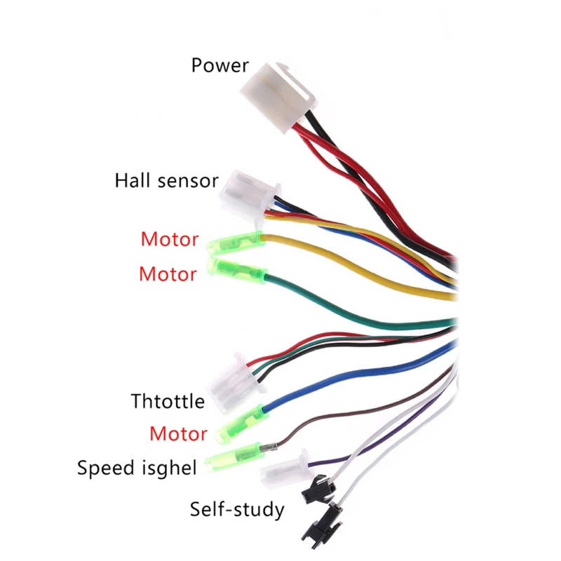 Brushless for C Motor Speed Controller for Electric E-bike Speed Controller 36/48V 350W Regul