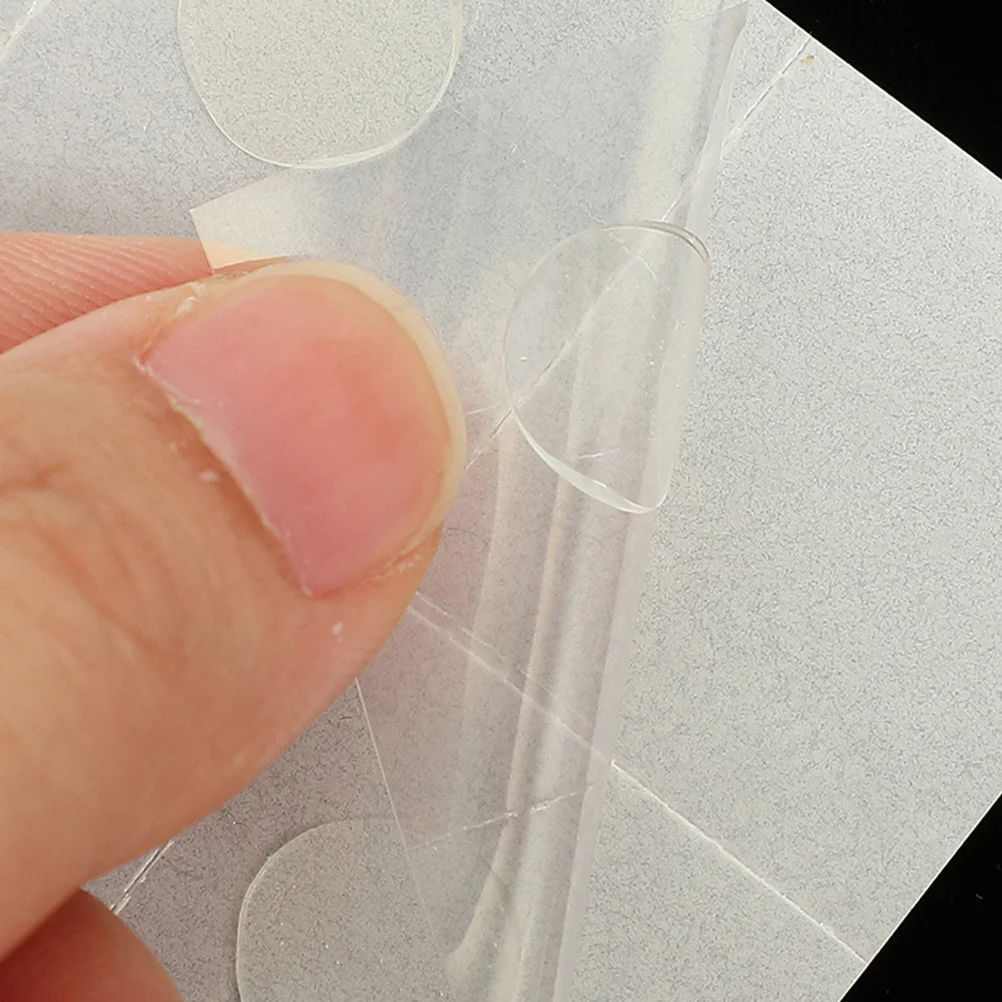 

25 Sheets Double Sided Adhesive Dots Removable Clear Round Stickers No Trace for Crafts Photos Balloons Posters Wedding