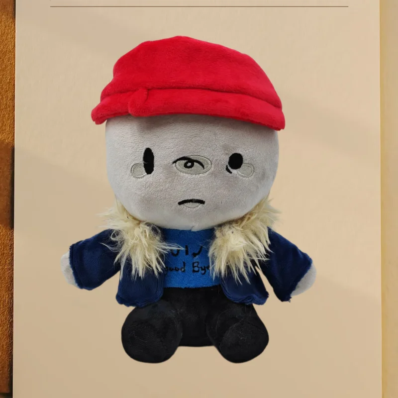 New Ivan Bad Thing Plushie Cartoon Ivan Character Peripheral Soft Stuffed Doll Collectible Figure Room Decoration Ornament Gift