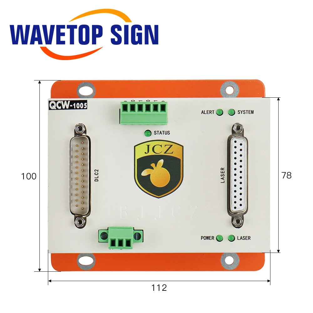 WaveTopSign Scheda di espansione originale JCZ DLC2 EZCAD3 Scheda di controllo laser DSP per macchina per marcatura laser a fibra IPG SPI