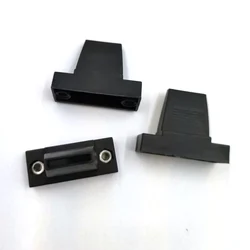 Suitable for DB9 black flat shell soldering line special flat RS232 serial connector plastic shell DB9/HDB15 9 pins / line diy