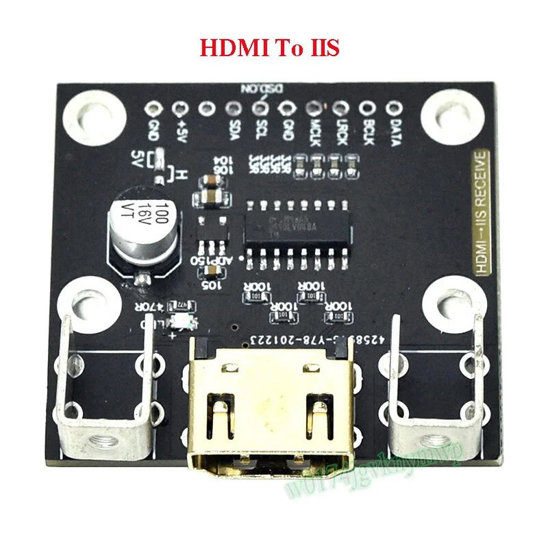 A+for HDMI To I2S Receiver / IIS To HDMI Transmit Signal Conversion Board  DAC Decoder