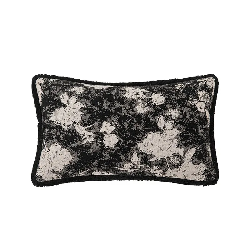 

Sunflower fringed waist pillowcase living room sofa cushion pillowcase