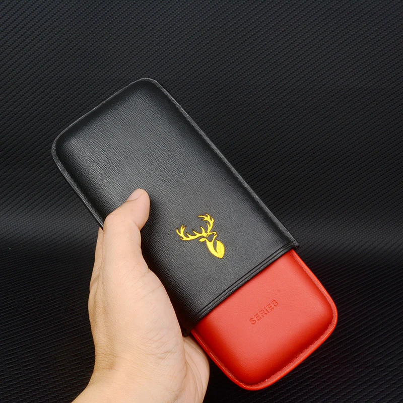 54 Ring Leather Cigar Case Bla - Vape Ring ulasan dan harga