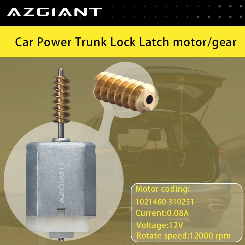 

1021460 310251 Car Trunk Lock Block Motor Worm Gear For Dacia Duster II/Logan II/Sandero II Nissan Kicks/Juke F16 Auto Parts DIY