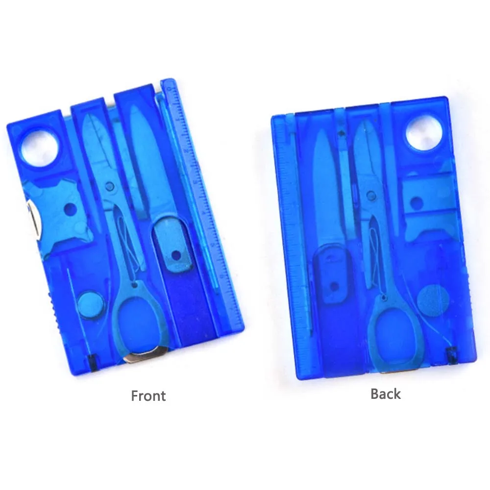 12 في 1 رسالة فتاحة مفك مجموعة أدوات متعددة الوظائف سكين الأجهزة المكتبية في الهواء الطلق التنزه التخييم معدات الإمدادات #6