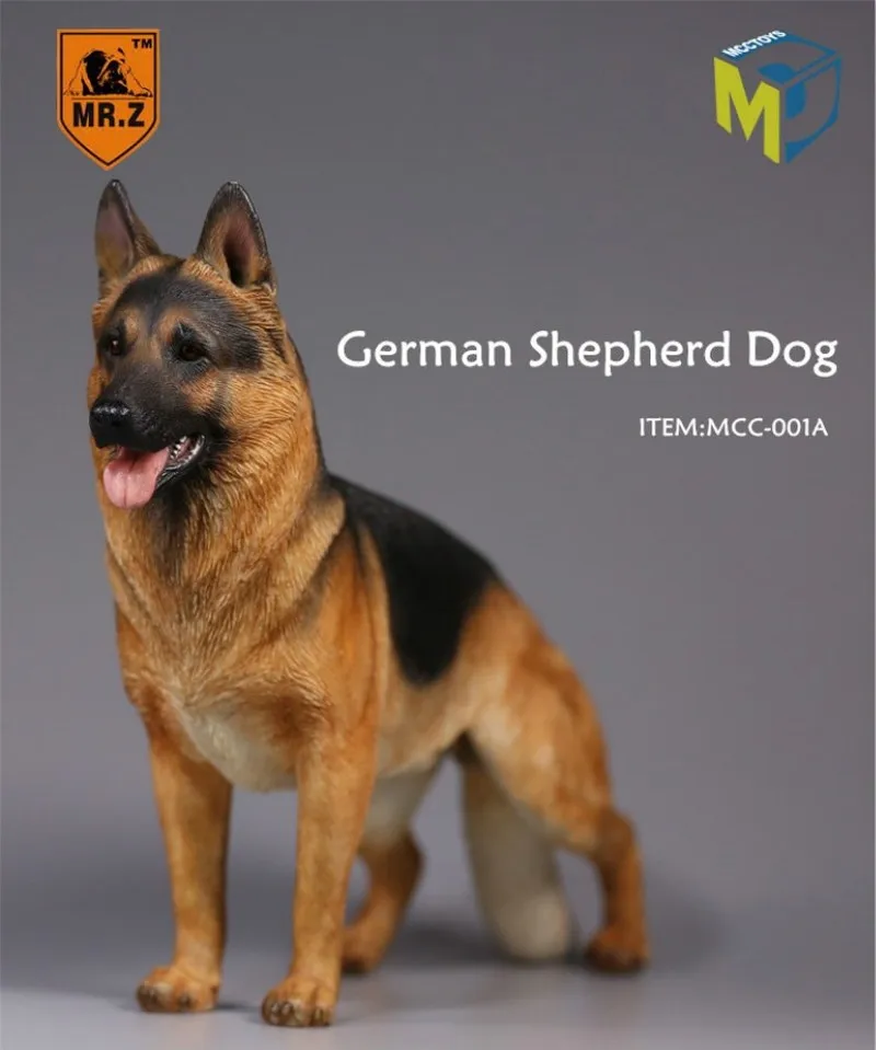 

Mrz Direct Sales German Shepherd Dog Model German Shepherd Dog Car Decoration Simulation Animal 1/6, Paired With Soldiers Toys