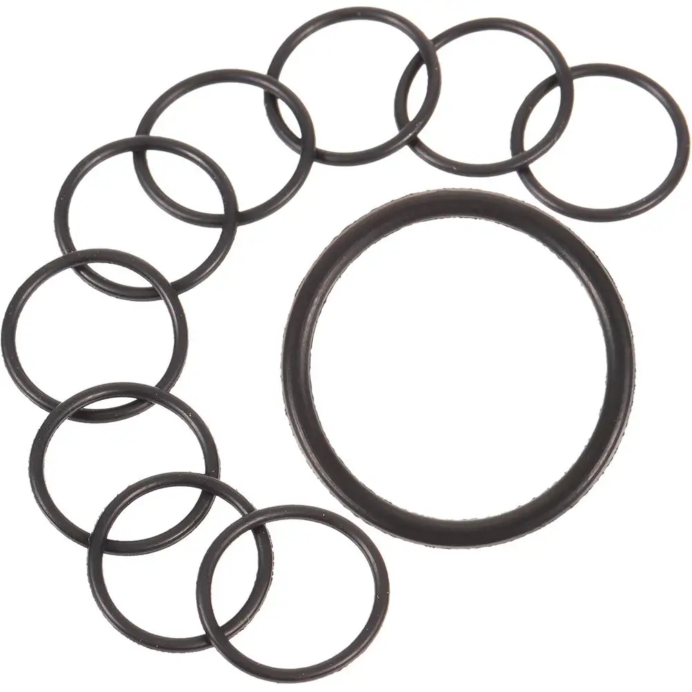 

30pcs Trumpet Rubber Rings Noise Reduction Durable Material Soundproofing Trumpet Accessories Tuning Slide Grease Valve Repair