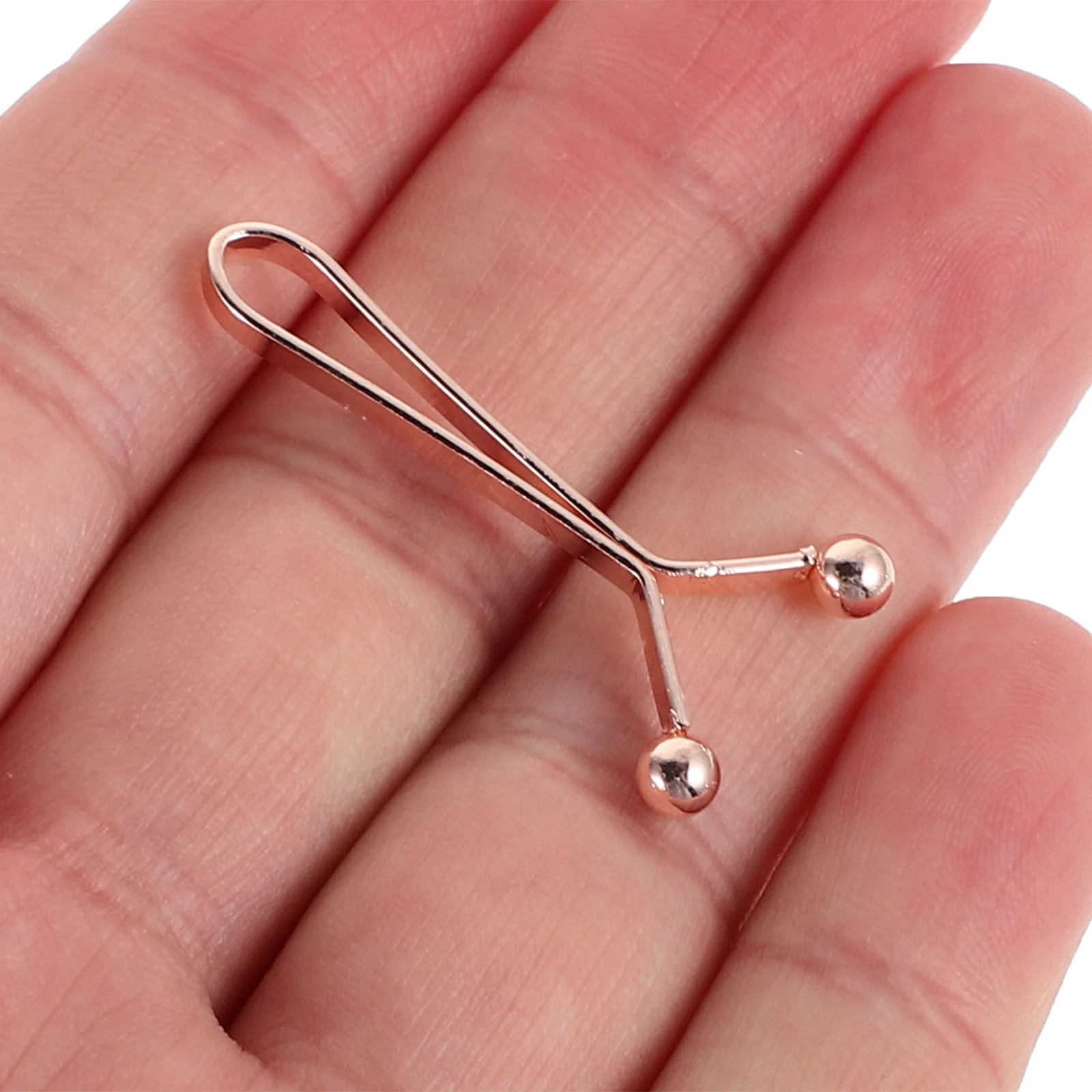 

10 Pcs Women's Headscarf Clip Clothing Cinch Clips Multifunction Cute Hijab Pins Compact Clamp Iron Collar Miss