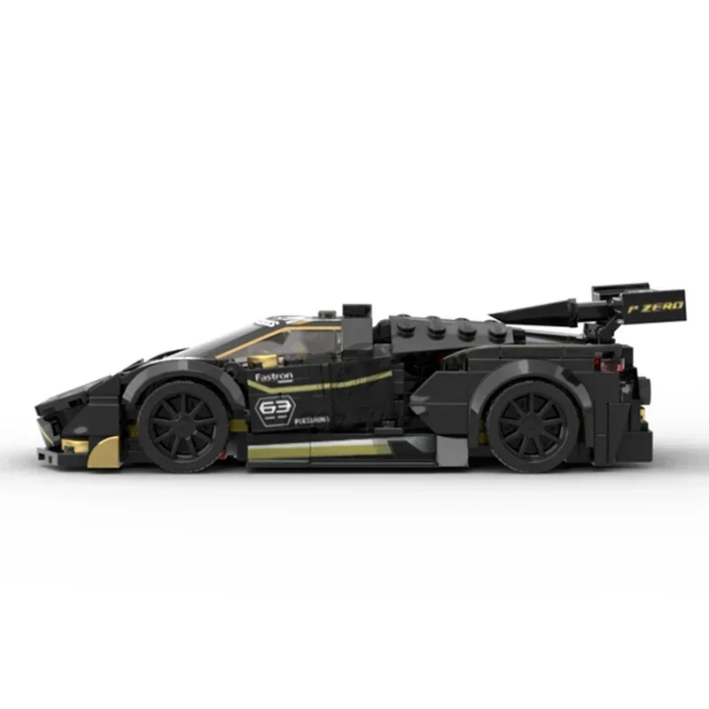 Stad Supercar Model Moc Bouwstenen Snelheidskampioen Trofee Technologie Modulaire Blokken Geschenken Kerst Speelgoed DIY Sets Montage