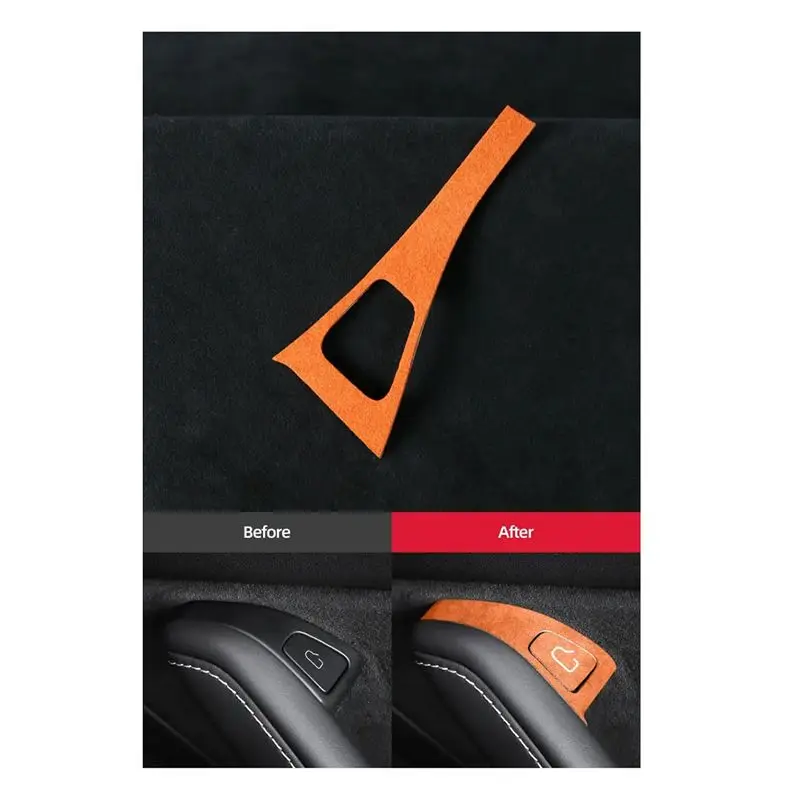 

A76T-For Tesla Model 3 Model Y 2018-2023 Car Window Switch Button Sticker Door Glass Lifting Control Panel Trim Black Replacemen