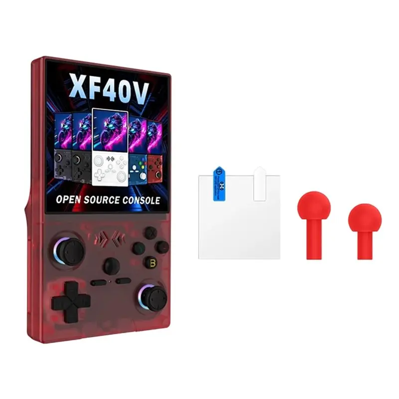 

【ПРЕС-ПОДП!】XF40V Портативный игровой плеер Консоль 4,0-дюймовый IPS-экран Система Linux 128 ГБ Хранение с поддержкой Wi-Fi Геймпад Pocket Devi