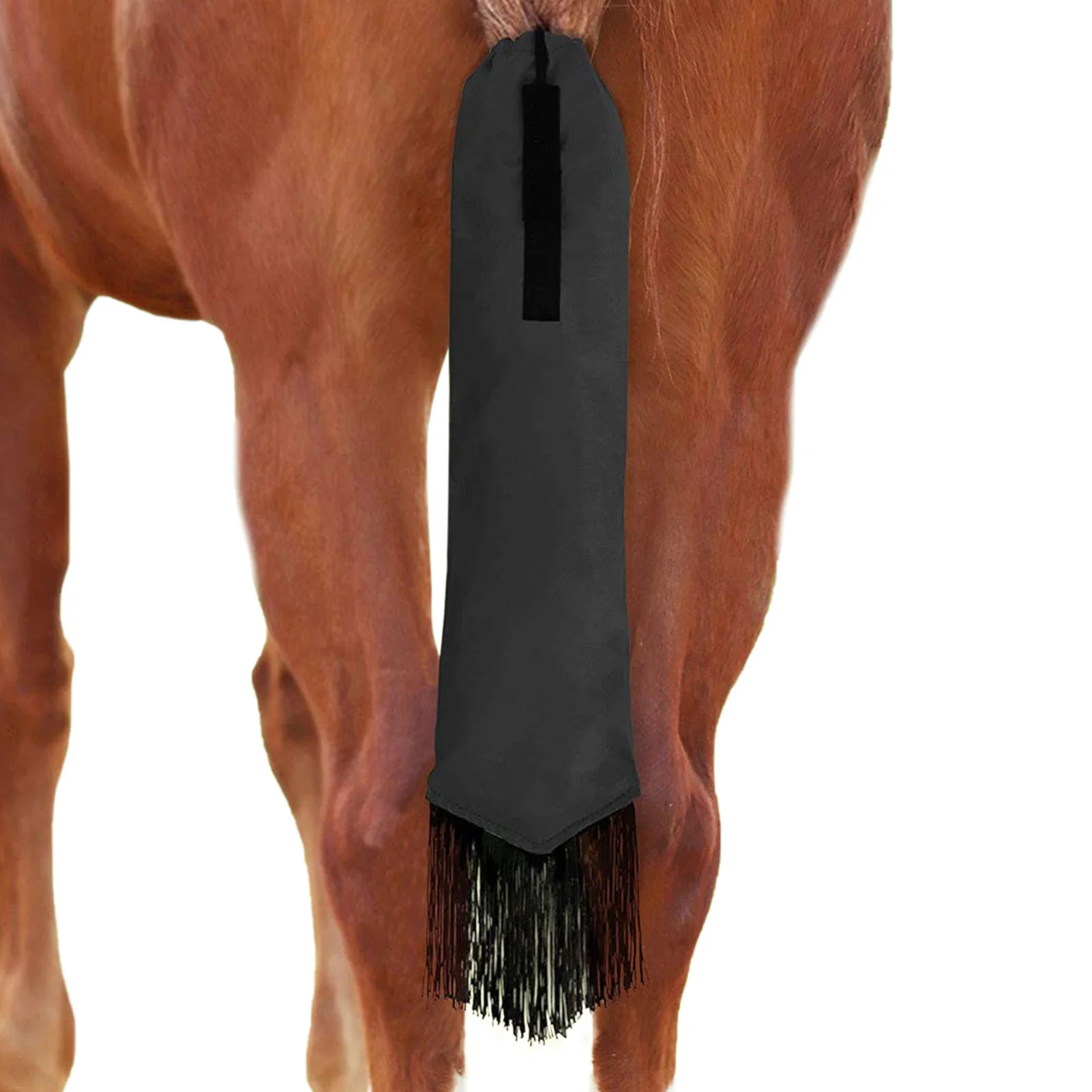 Cavalo cauda saco anti-sujo cavalo cauda saco protetor de cauda durável animal trançado cavala grooming envoltórios saco de proteção capa