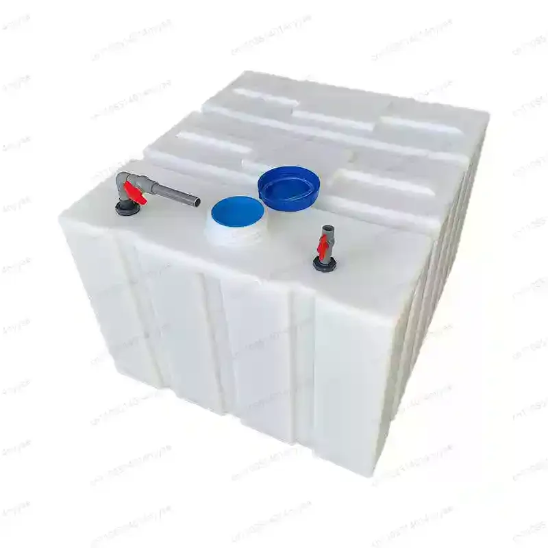 200L horizontal pickup truck excavator diesel bucket truck anticorrosive plastic vehicle water tank.