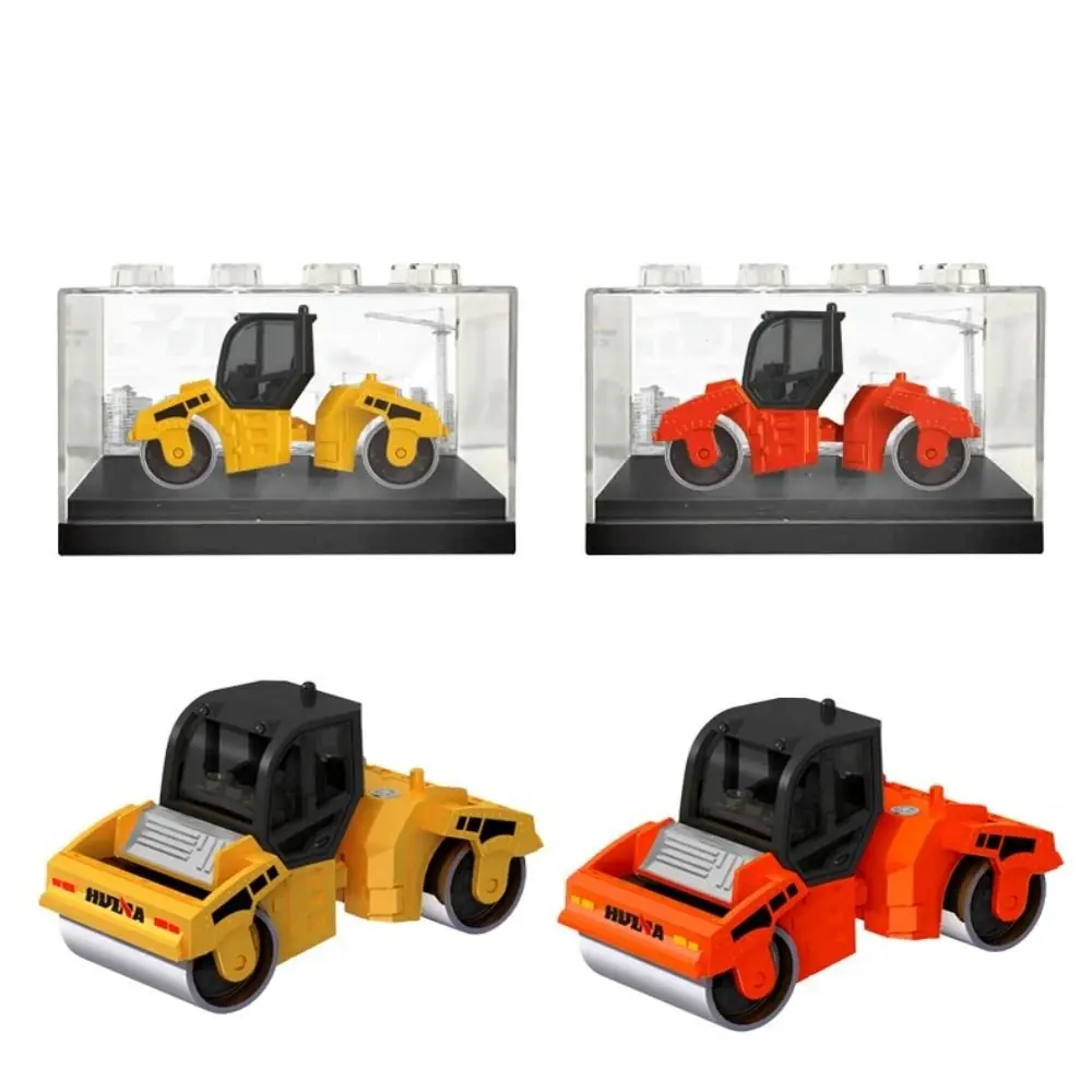 1:80 Scale Engineering Car Model Forklift Dumper High Simulation Construction Truck Toys Road Roller Vehicle Toy