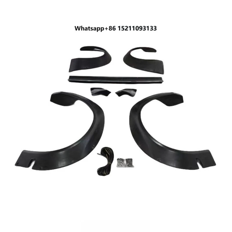 Wide Body Kit Wheel Arch Eyebrow Stripe Car Wheel Modling Trims Spoiler for LB Style Body Kit