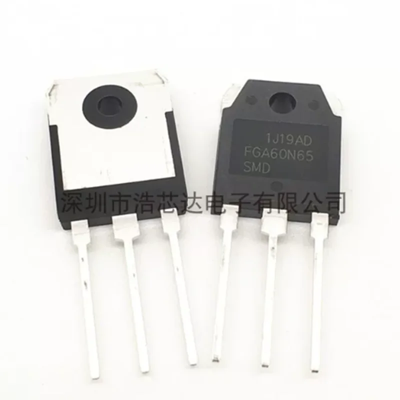 5PCS-20PCS FGA60N65SMD 650V 60A TO3P IGBT power devices are used in medium- to high-power power electronics applications