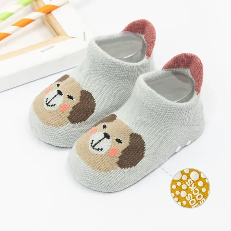 Baby Socks Spring Cute Cartoon Non-slip Baby Boys Girls Floor Socks Autumn Summer Socks  0-3 Years Old