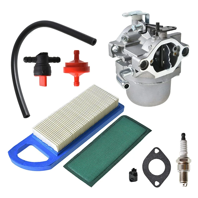 

215802 215807 796077 Carburetor Replacement For Briggs & Stratton 590399 215872 217802 217807, With Air Fuel Filter