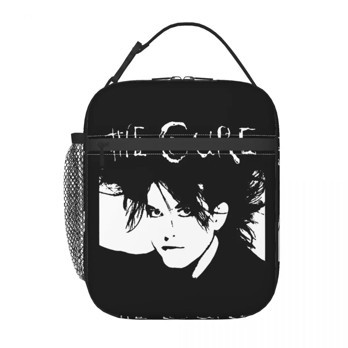 Music Rock Band Cure Printing Insulated Lunch Bag for Outdoor Picnic Resuable Cooler Thermal Lunch Box Women Children