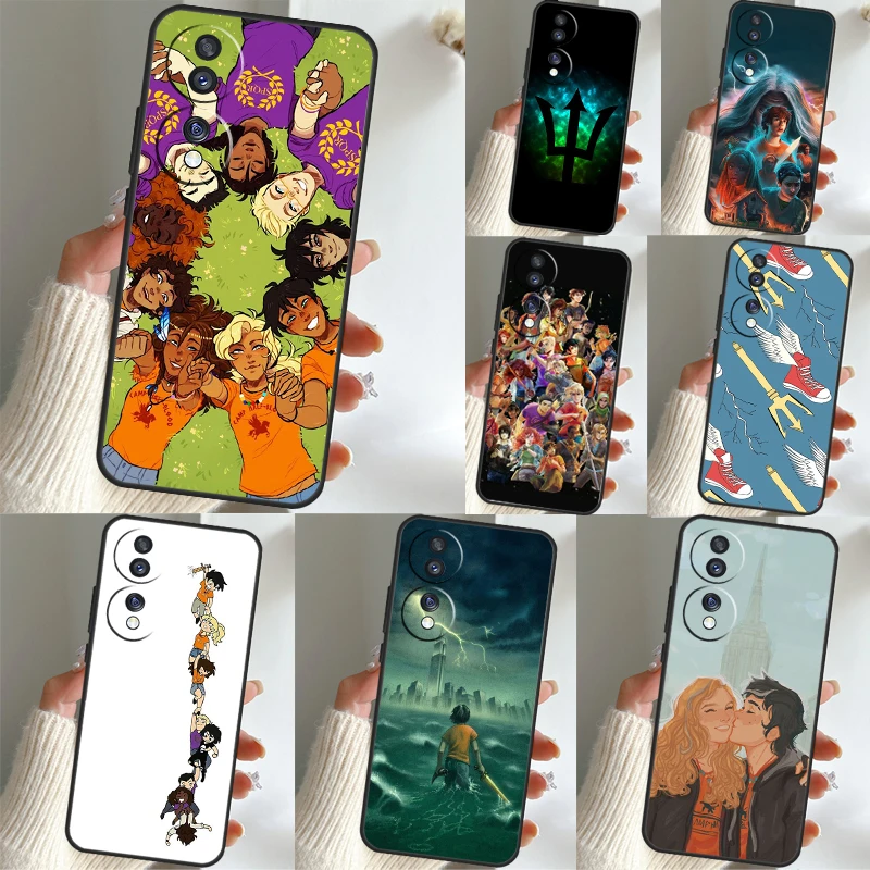 P-Percy Jackson Cartoon Case For Huawei P Smart 2019 Nova 5T P20 P30 P40 Lite P50 Pro Honor X8 X7 X9a 50 70 Coque