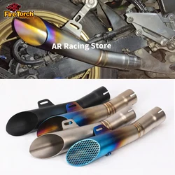 50.8mm Universal Motorcycle GP Exhaust Motorcross Modified Pipe DB Killer moto Escape Racing Muffler For R6 R3 MT09 Pitbike ATV