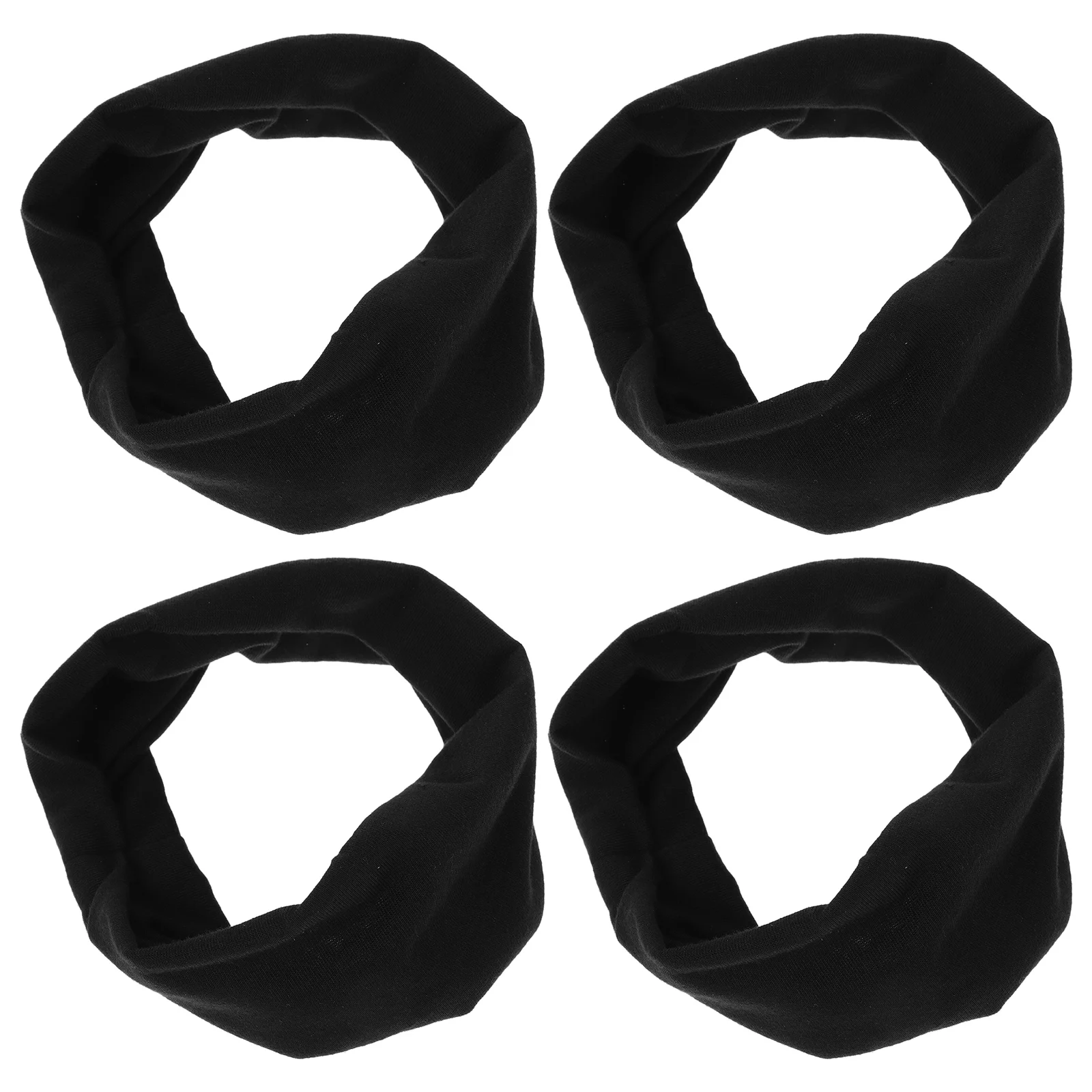 

4Pcs Sports Sweatbands Youth Durable Headbands for Football Soccer Volleyball Running Kids Boys Girls Sports Accessories