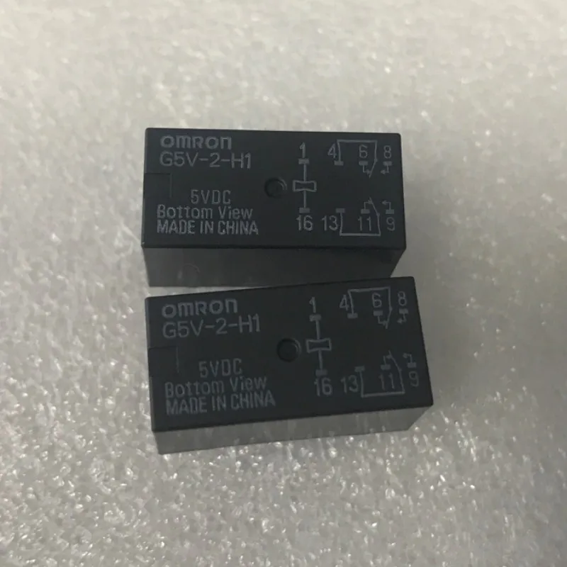 10PCS 100% New Original G5V-2 G5V-2-H1 5VDC 12VDC 24VDC 2A 8PIN G5V-2-5VDC G5V-2-12VDC G5V-2-24VDC 5V 12V 24V Signal relay