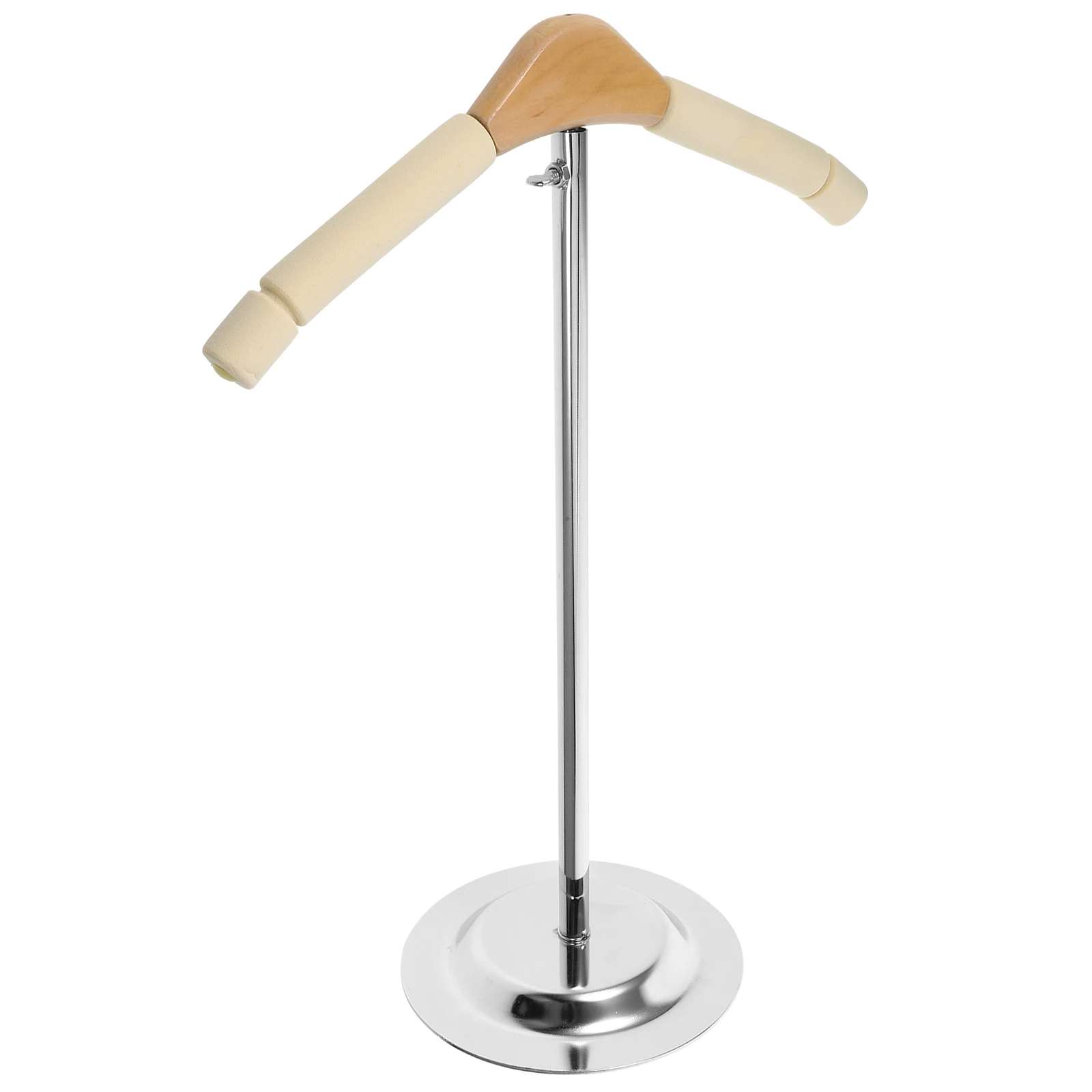 

T-Shaped Kids Clothes Rack with Thickened Base for Shirt Display Stand Retail Stainless Steel T-Shirt Holder Clothing Model