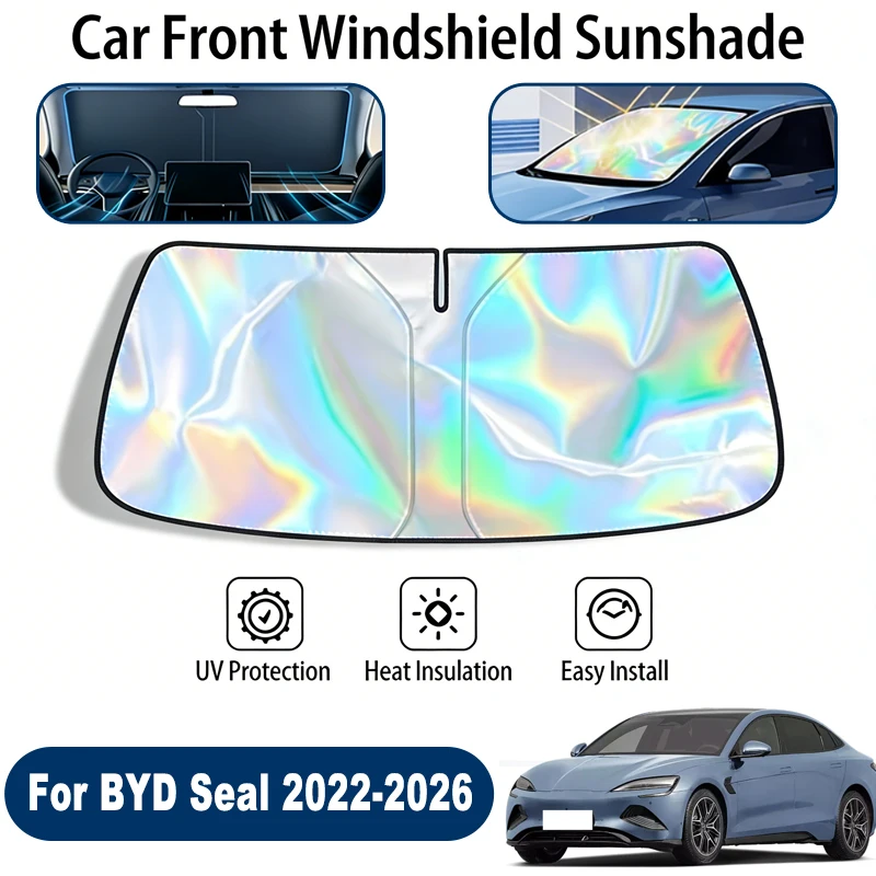 

Car Windshield Sun Shade UV Reflective Sun Visor Protection Cover For BYD Seal 2022-2026
